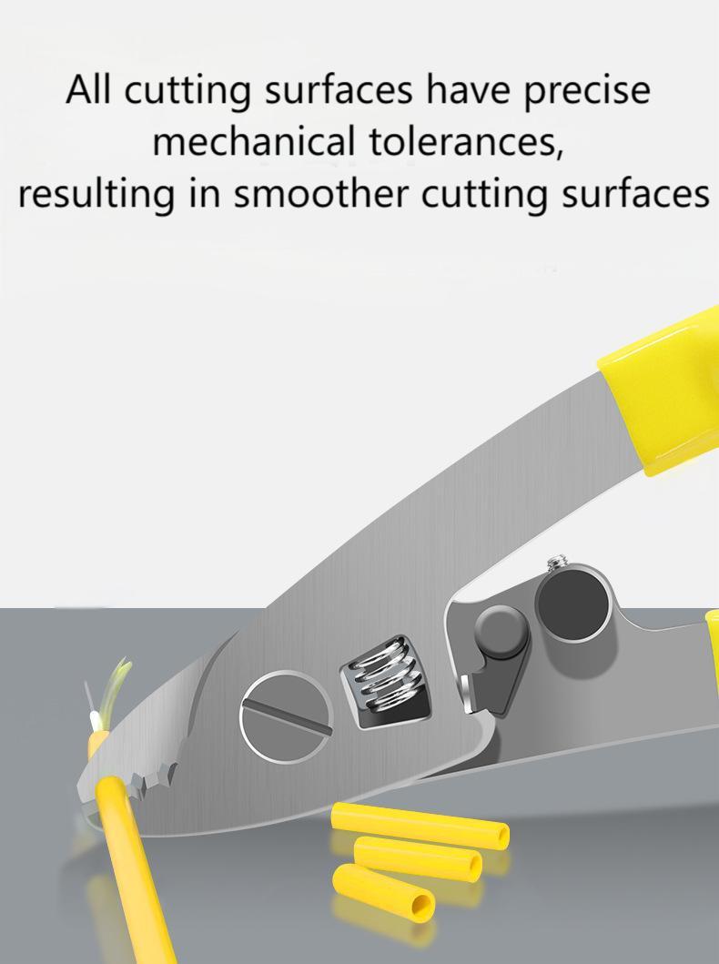 Stainless Steel Fiber Optic Stripper 3 Port Hole CFS-3