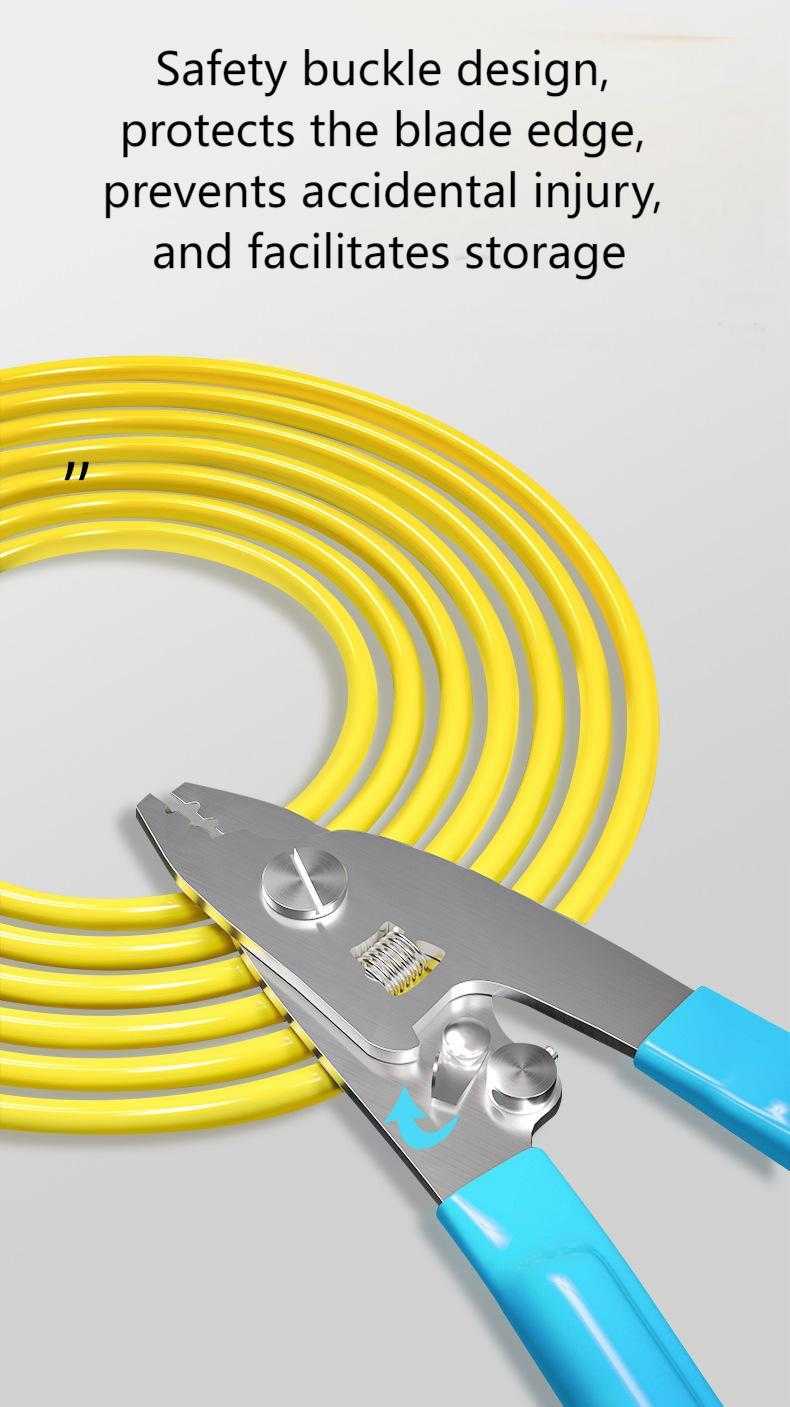 Stainless Steel Fiber Optic Stripper 3 Port Hole CFS-3