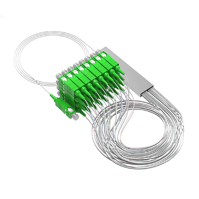 Fiber Optic PLC Splitter 1x32 Mini Module 0.9mm with Connector SC APC