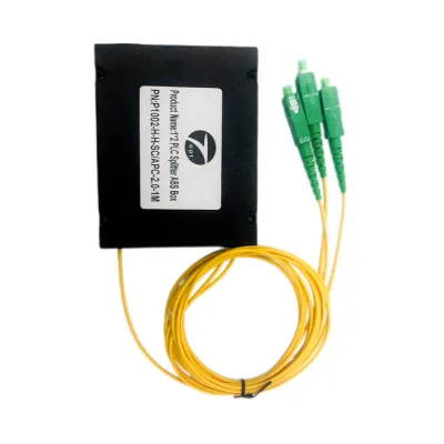 Fiber optic splitter 1x2