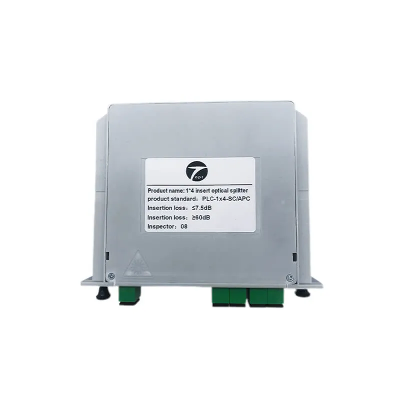 fiber optic splitter 1x2