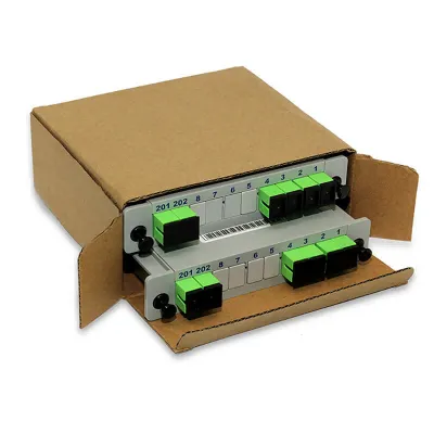 Fo splitter SC/APC OPT-2X4  LGX Cassette Type