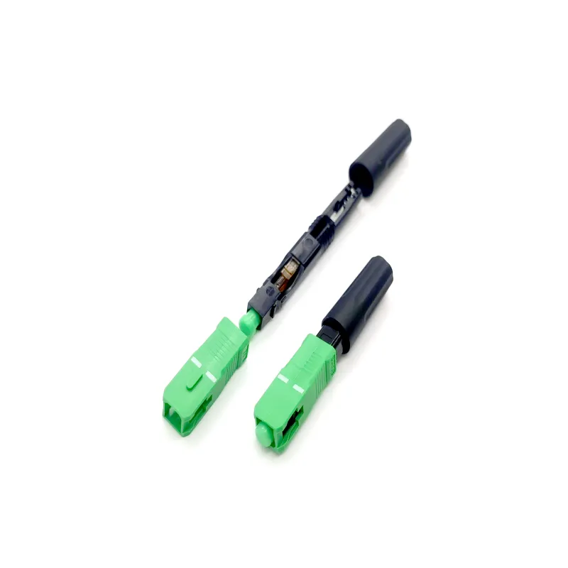 fiber optic quick connector