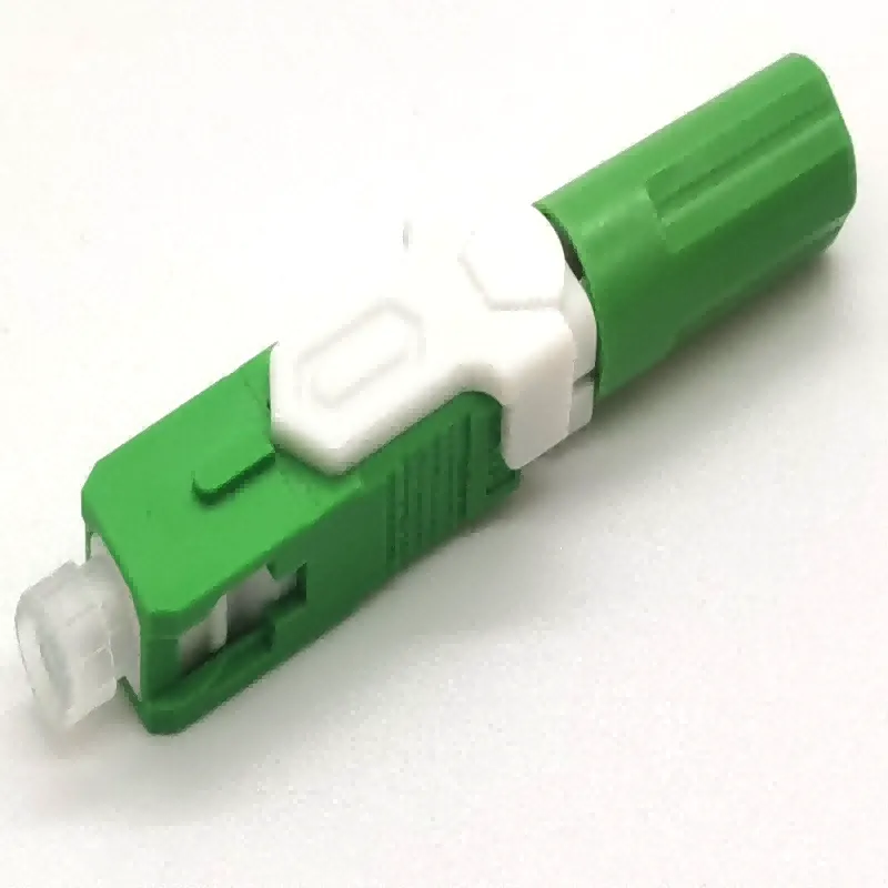 Fast connect fiber connectors SC APC SM FTTH OPT-02