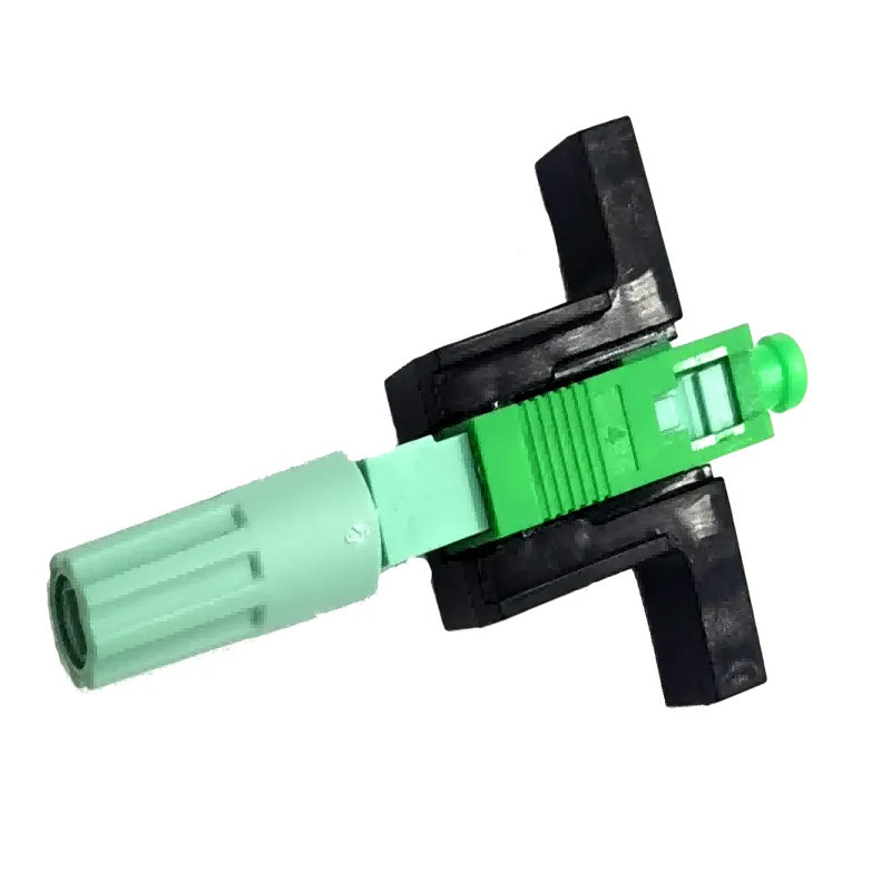 quick connect fiber connectors