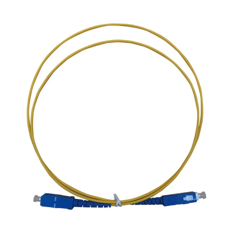 Fiber patch cables SC UPC-SC UPC SM Simplex G657A1 LSZH 2.0mm 10M
