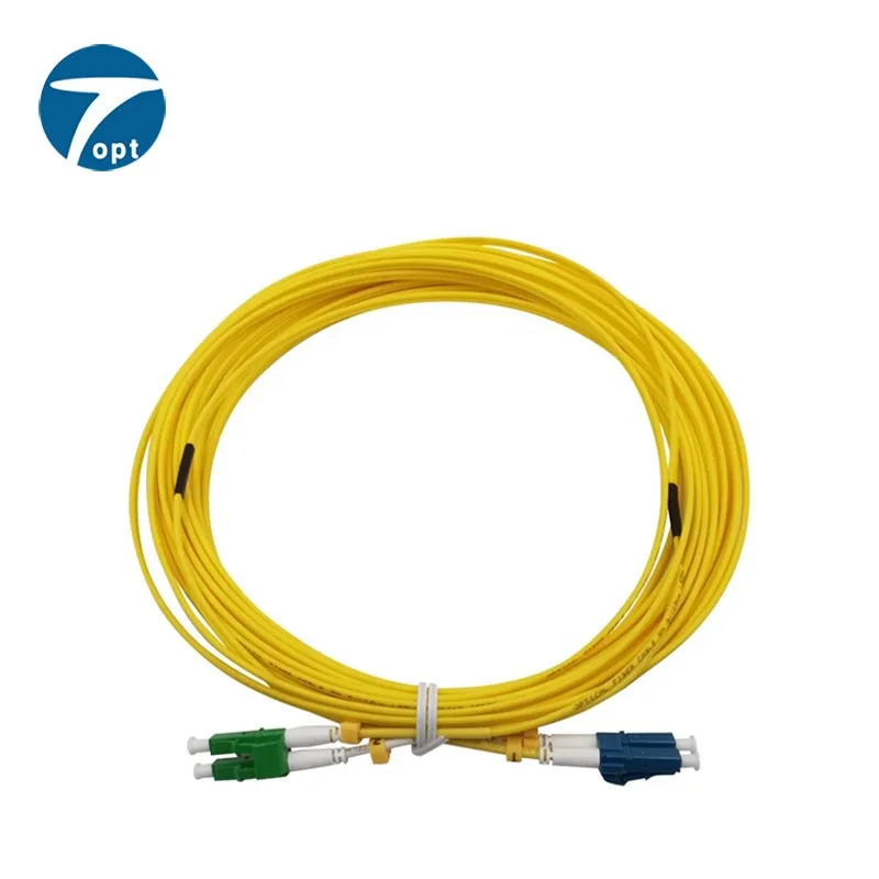 Fiber optic jumpers LC/APC-LC/UPC SM OS2 Duplex