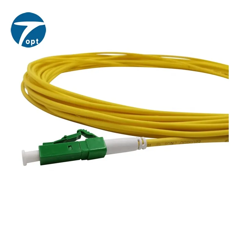 Fiber optic patch cable LC/APC-LC/APC SM OS2 simplex 3.0mm G652D