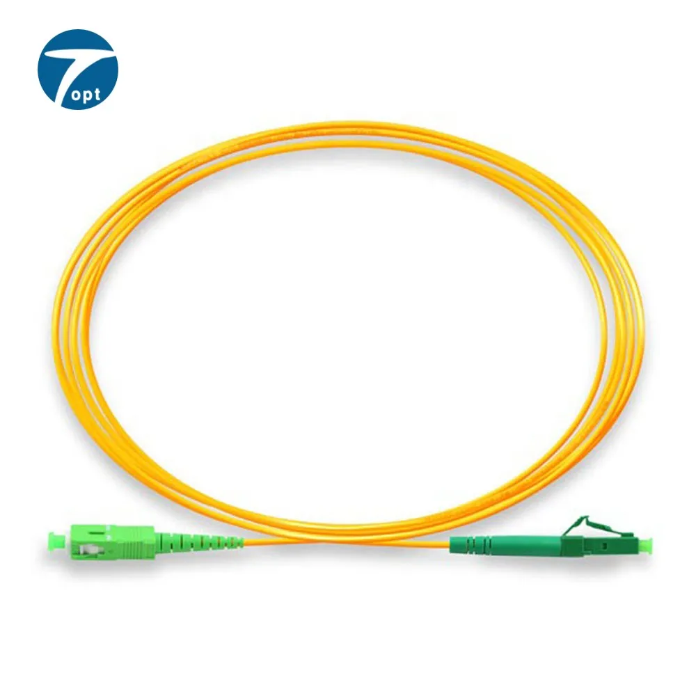 Fiber Optic Patch cable SC/APC-LC/APC SM 9/125 simplex 3.0mm G657A1