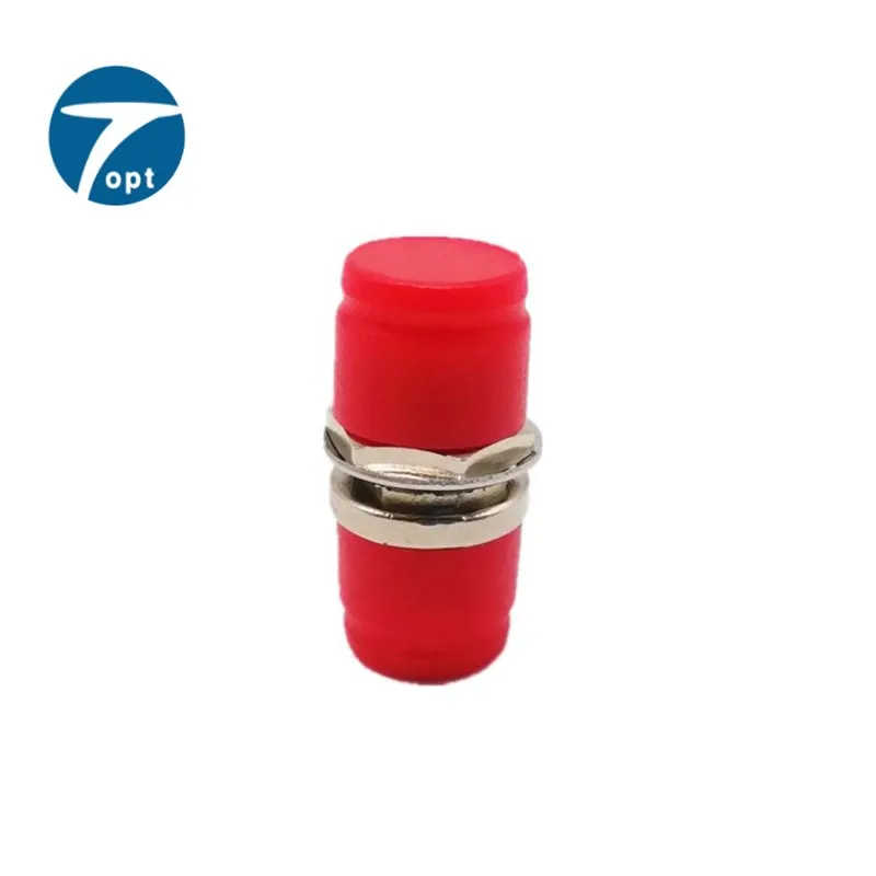 Fiber Adapter FC/UPC Singlemode Small D 11mm red