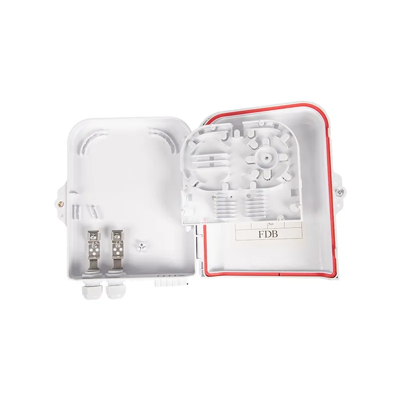 8 core fiber optic termination box