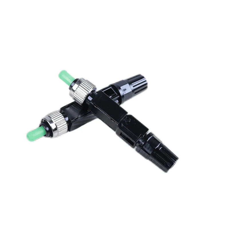 Optical fiber fast connector single mode SM FC APC