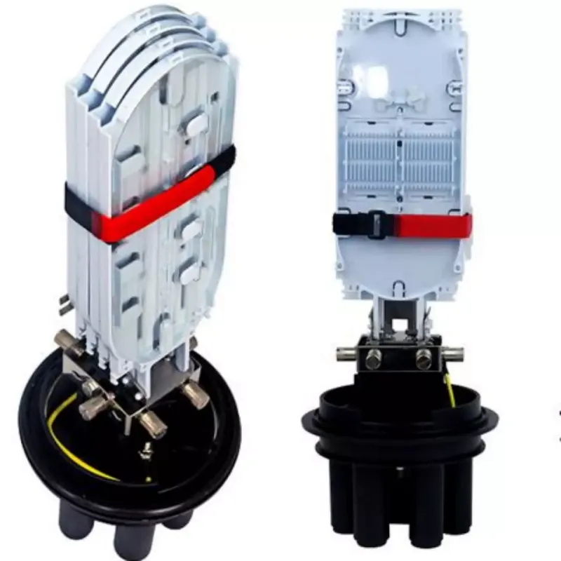 Fiber splice closure FOSC-400 A4-24-144F  (1 in 4 out）