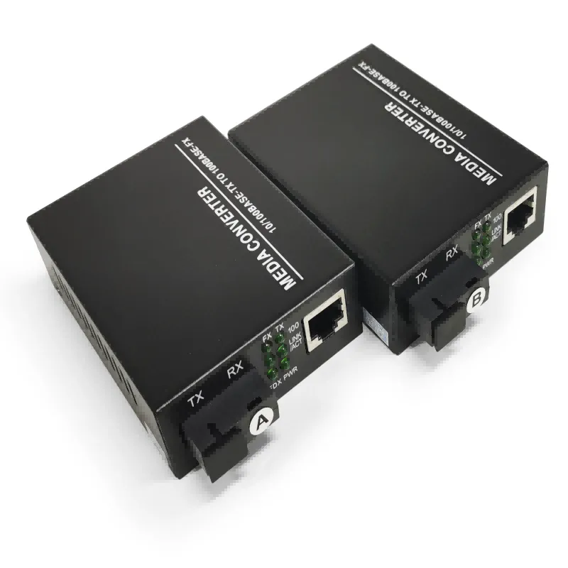 gigabit ethernet to fiber converter