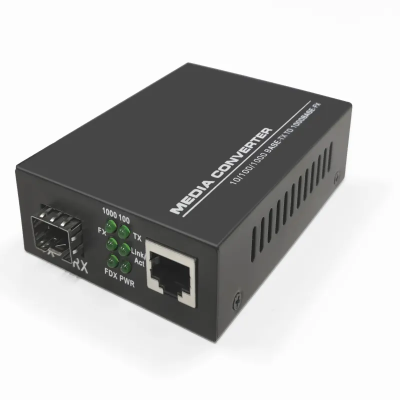 SFP to ethernet Gigabit Media converter 1310nm 10km