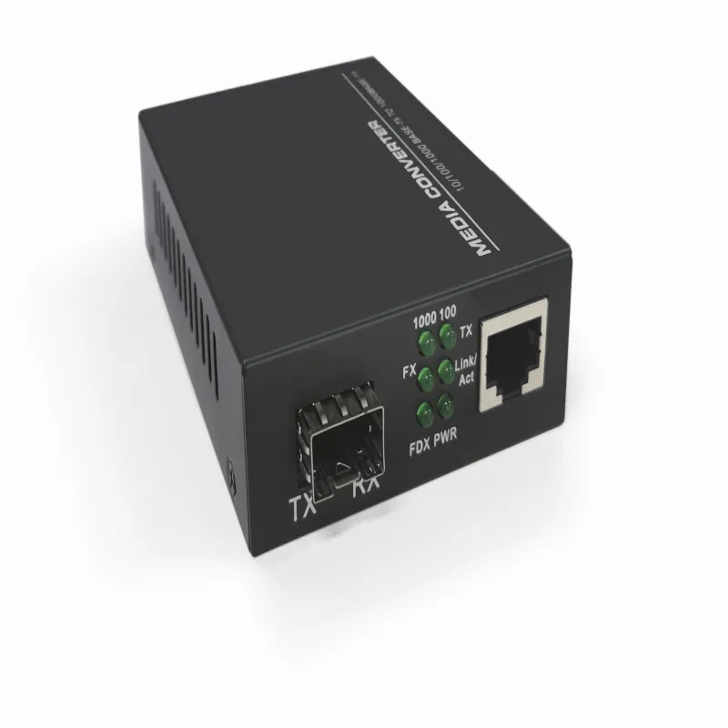 fiber to rj45 converter