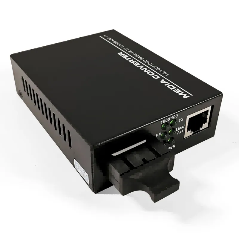 fiber to rj45 converter