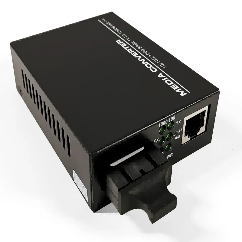 fiber optic to rj45 converter