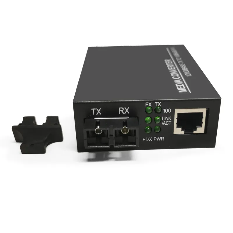 gigabit ethernet to fiber converter
