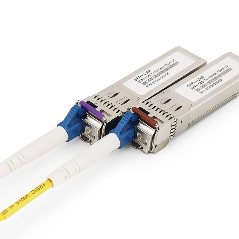 Cisco Compatible SFP+module 10 gbit BiDi TX-1270nm/RX-1330nm 10km DOM DDM Simplex LC SMF