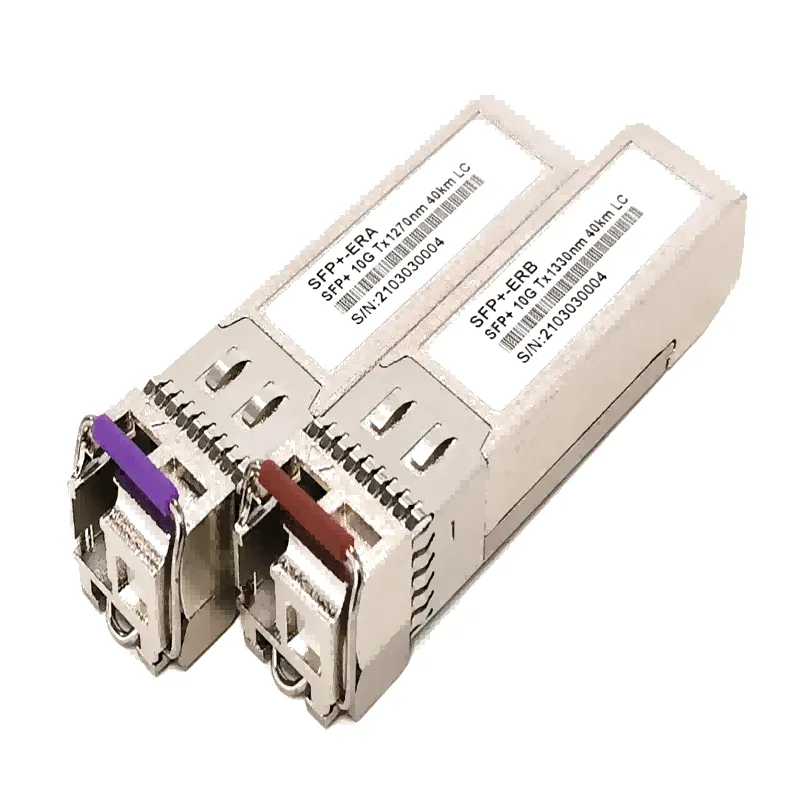 Cisco Compatible SFP+ optical transceiver 10G BASE-ER BiDi TX-1270nm/RX-1330nm 40km DOM DDM Simplex LC SMF