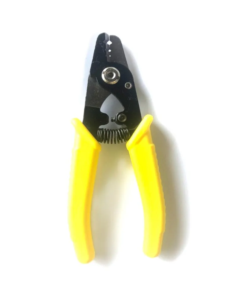 Fiber Optic Stripper with Three Holes
