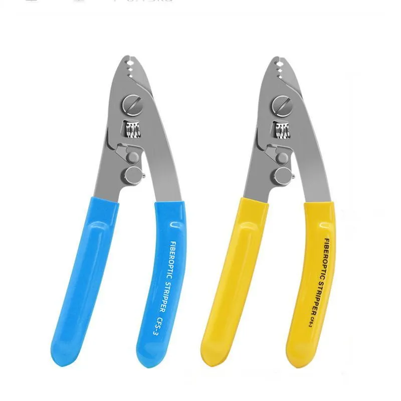 Fiber Optic Stripper 3 Port Hole CFS-3 Stainless Steel