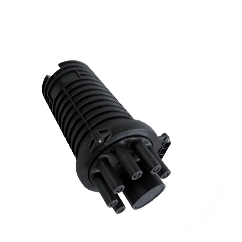 Fiber splice closure OPT-D048（6+1 Holes 12-96 CORES Heat shrink seal）