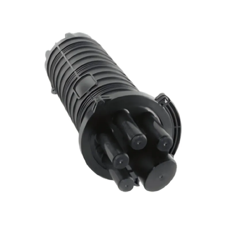 Fiber splice closure OPT-D026（4+1 Holes 12-96 CORES Heat shrink seal）