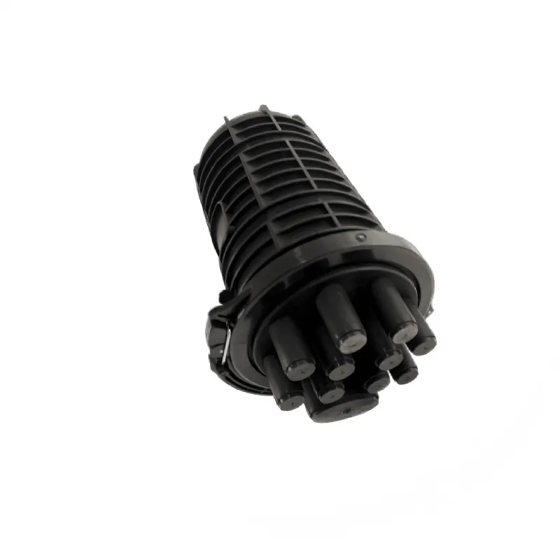 Fiber splice closure OPT-D576MINI-S（10+1 Holes 12-144 cores Mechanical seal 48 SC adapter）