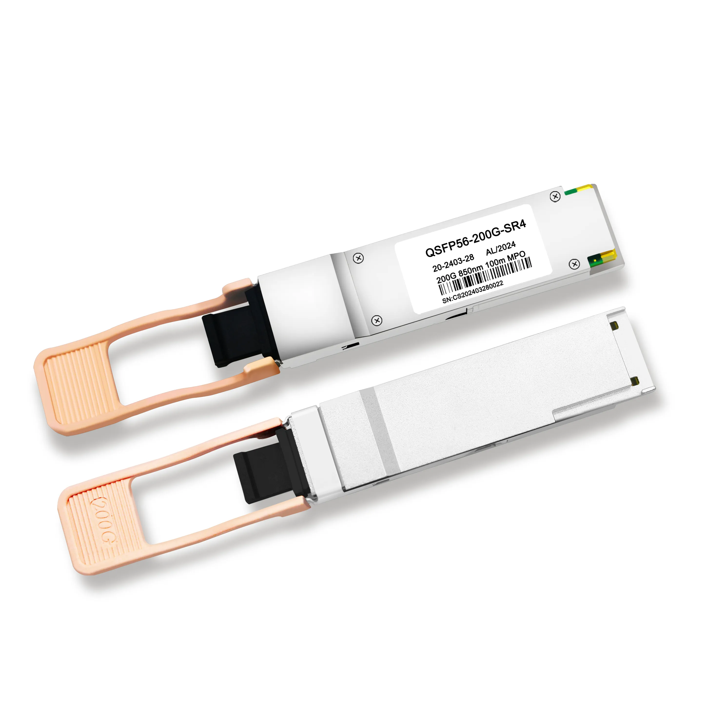 QSFP56-200G-SR4 200G 850nm.100m MPO