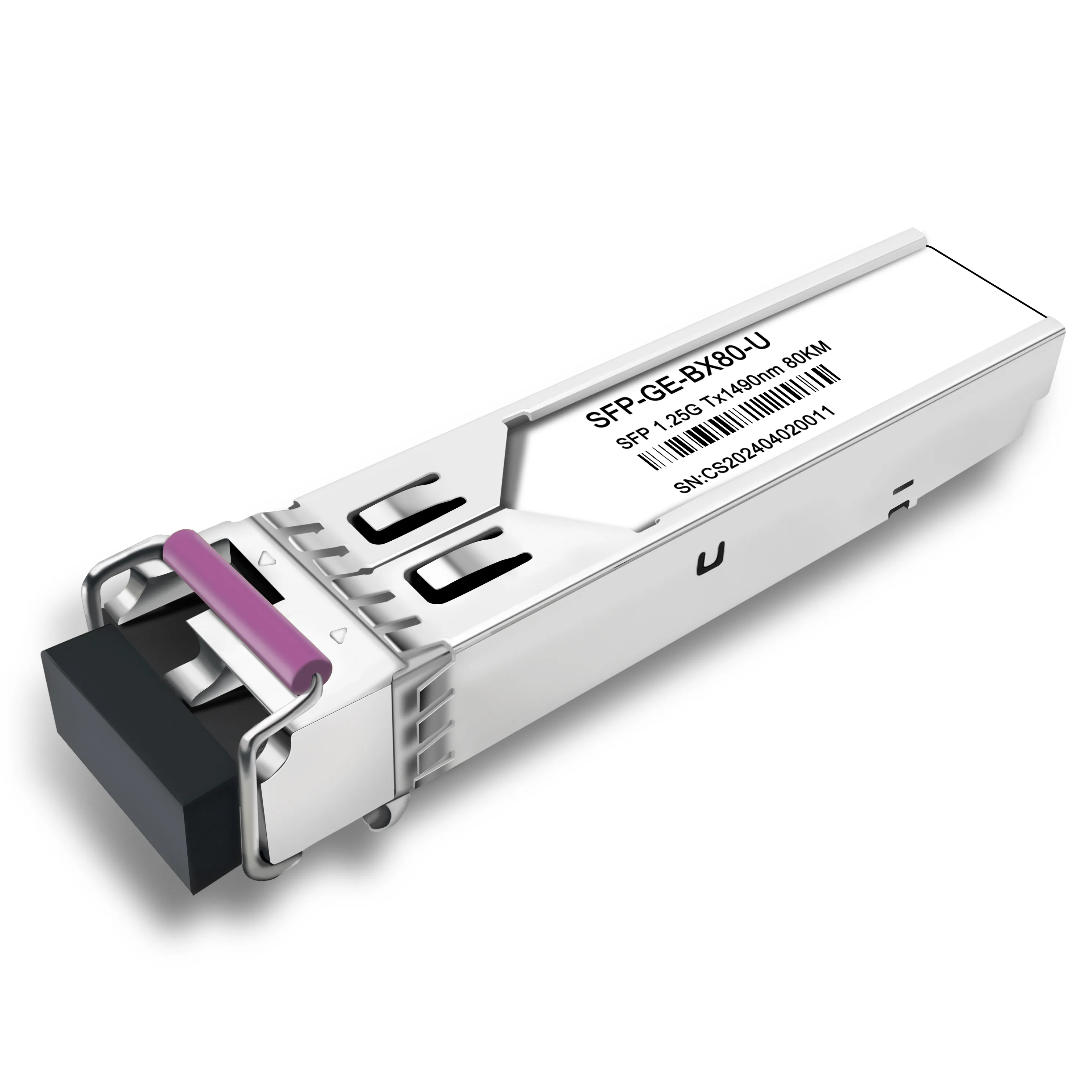 SFP-GE-BX80-U 1.25G 1490nm 80km