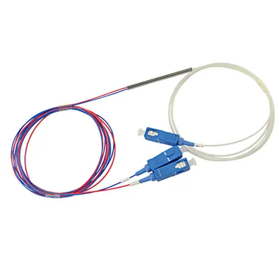 OPT-1X2 Acoplador óptico FBT SC/UPC-0.9MM-1M SM