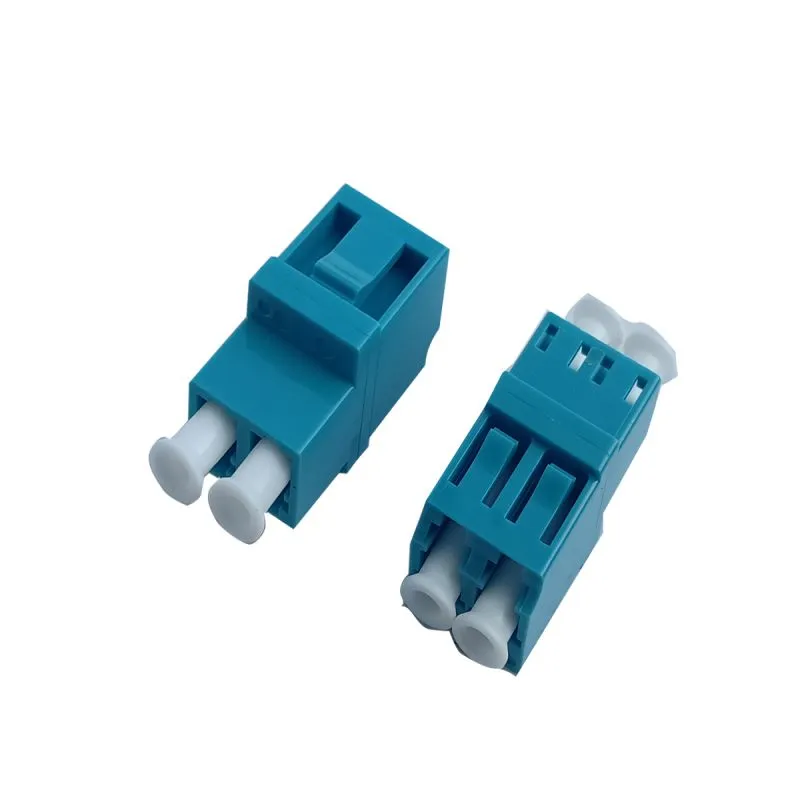 Adaptador Óptico LC/UPC SM Dúplex sin brida-01