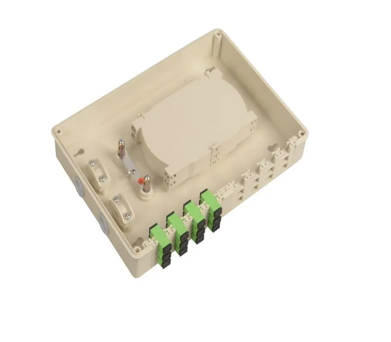 OPT-316 Caja de plástico para empalme de fibra óptica de 24 núcleos-04