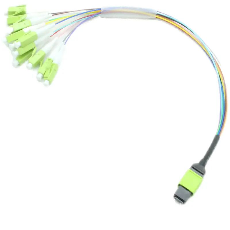 Cable de conexión Fan-out MPO-LC 0,9 mm 12 fibras OM5-03