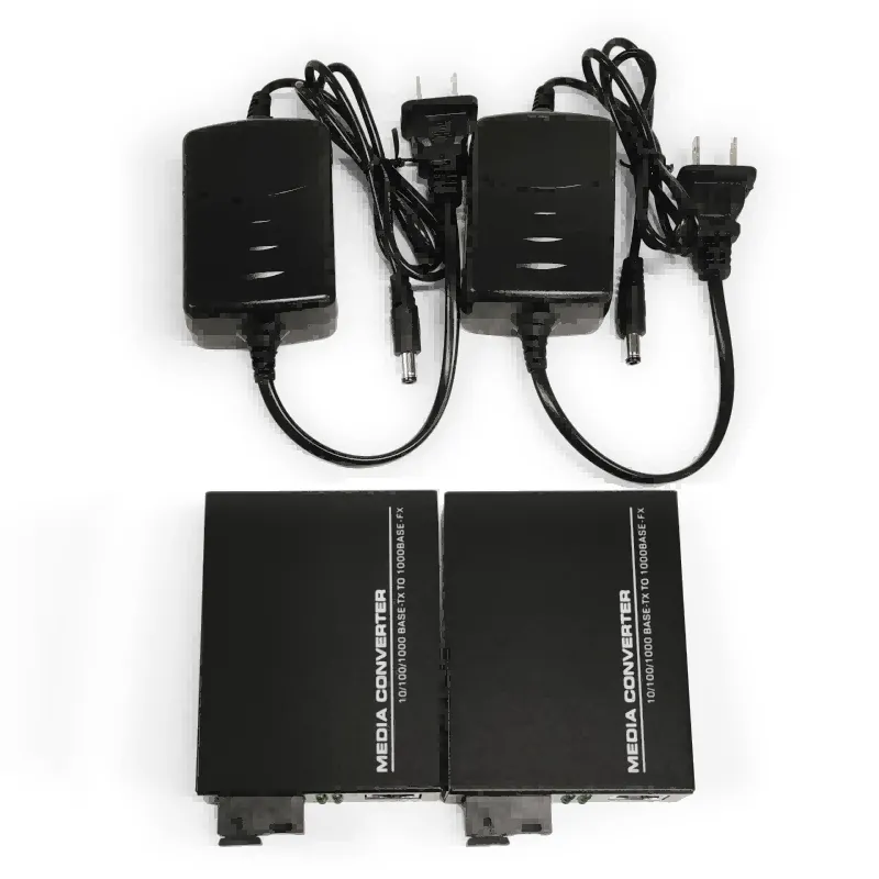 1x 10/100/1000Base-T Convertidor de medios Gigabit Ethernet RJ45 a 1x 100/1000Base-X monomodo SC 1550/1310nm 20 km-04